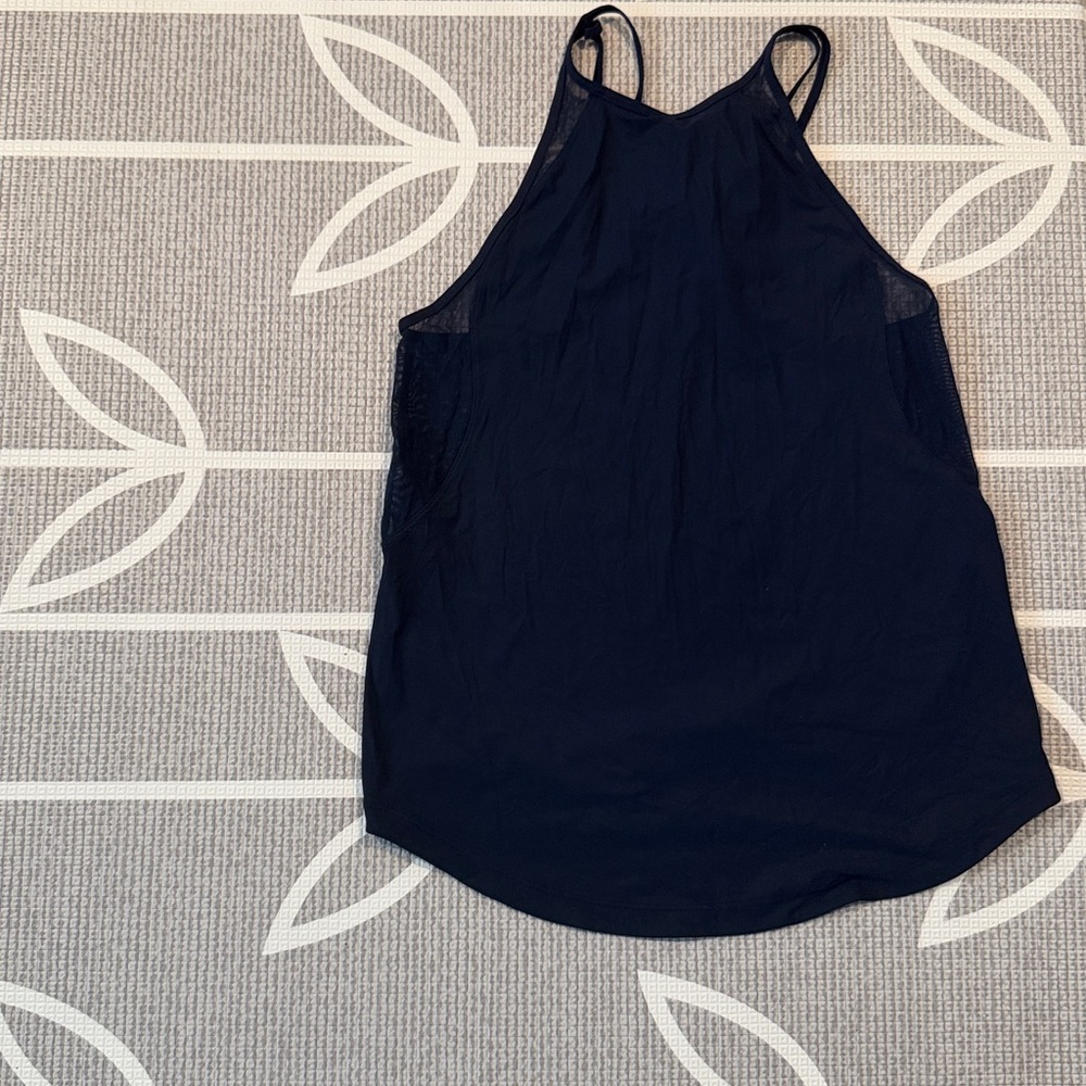 NWOT lululemon | Flowy Tank w/ Mesh Detailing | Strappy | Navy | Size 2